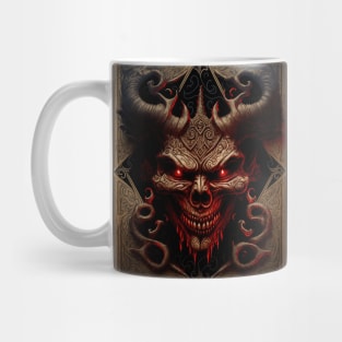 Demon face Mug